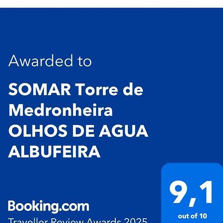 Apartamento Somar Torre De Medronheira Olhos de Agua  Exterior foto